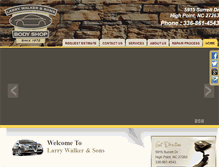 Tablet Screenshot of larrywalkerandsons.com